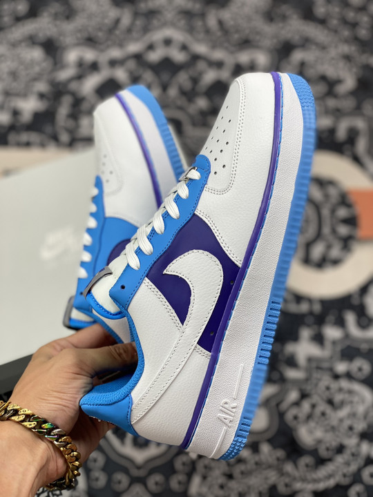 NBA x Nike Air Force 1 Low Lakers White/Coast-Field Purple