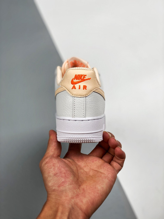 Nike Air Force 1 GS White Hyper Crimson