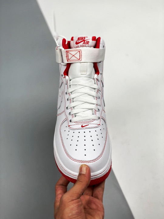 Nike Air Force 1 High White/Red CV1753-100