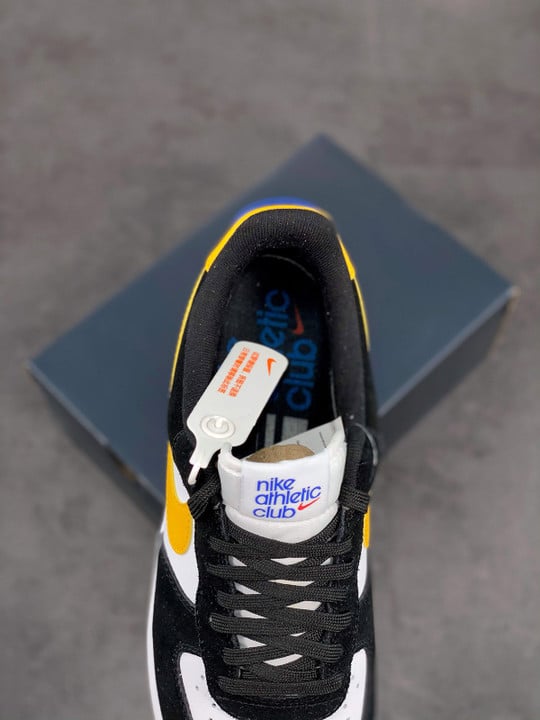 Nike Air Force 1 Low Athletic Club Black/White-University Gold