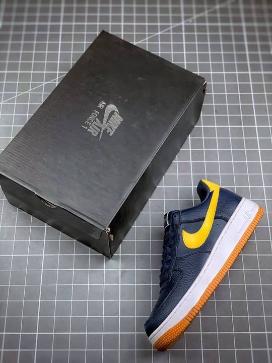 Nike Air Force 1 Low Navy Yellow CI0057-400