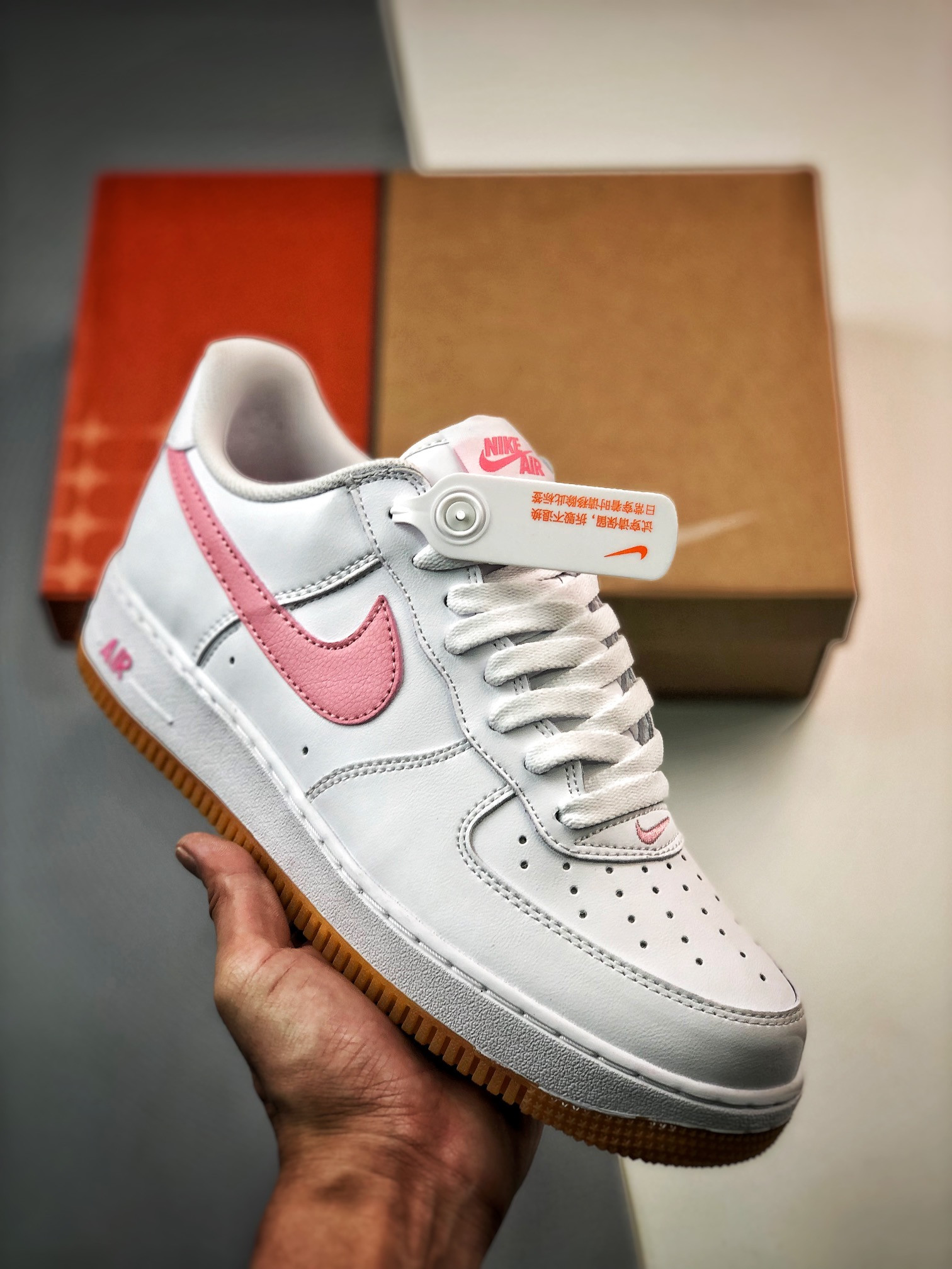 Nike Air Force 1 Low Since 82 White/Pink-Gum DM0576-101