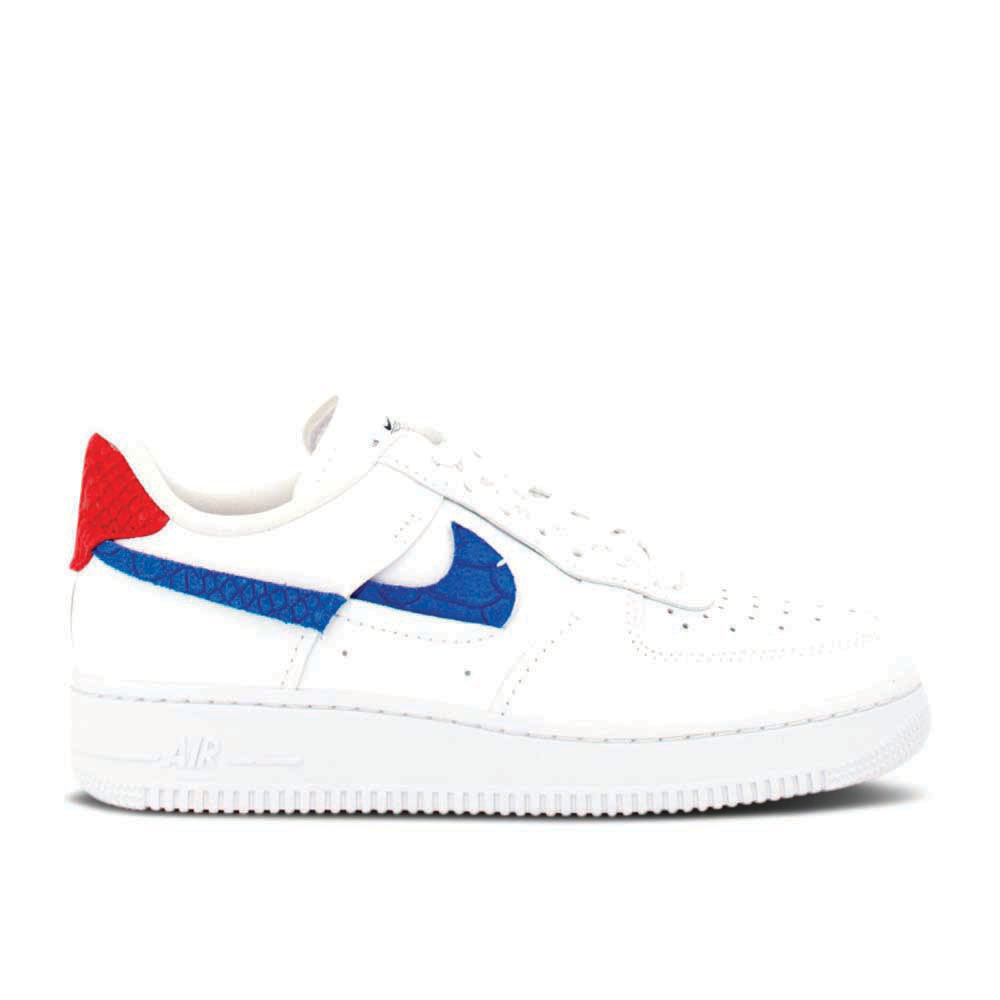 Nike Air Force 1 LXX 'Snakeskin - University Red Royal' Iconic Sneaker