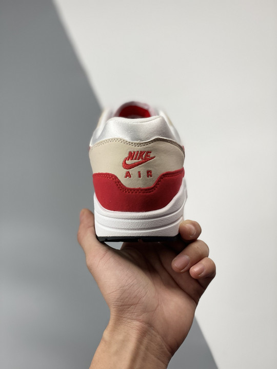 Nike Air Max 1 Anniversary White/University Red 908375-103