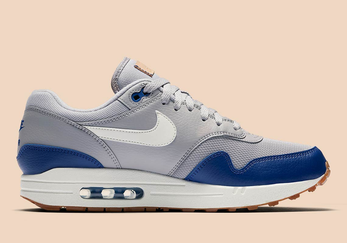 Nike Air Max 1 Atmosphere Grey Deep Royal Blue