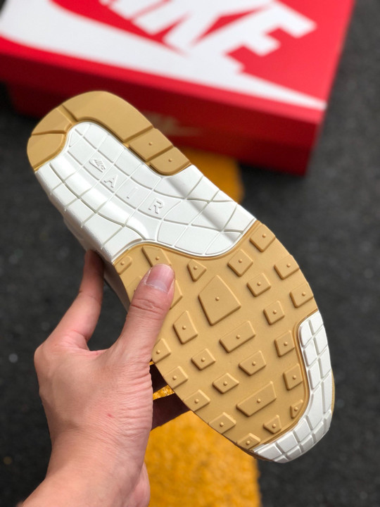 Nike Air Max 1 Inside Out Club Gold/Black-White-Desert Sand-Sail-Red