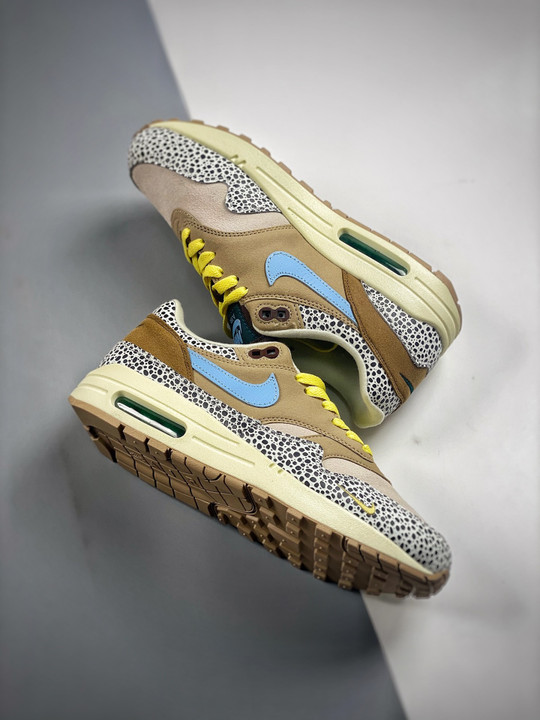 Nike Air Max 1 Safari Cobblestone/Worn Blue-Limestone DV3027-001