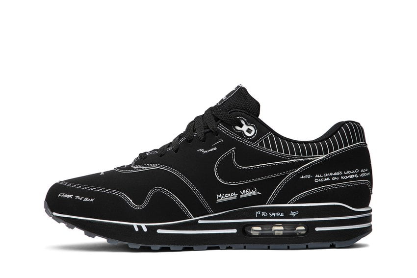 Nike Air Max 1 Tinker Sketch to Shelf Black