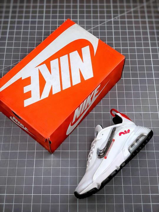 Nike Air Max 2090 Brushstroke Swoosh White/University Red-Black