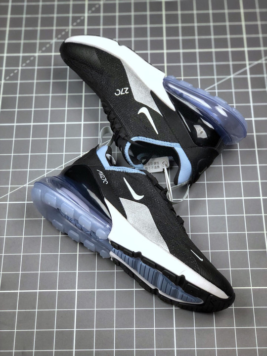 Nike Air Max 270 Black/Summit White-Aluminum