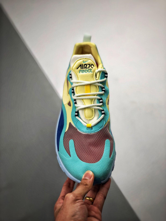 Nike Air Max 270 React Hyper Jade/Frosted Spruce-Barely Volt