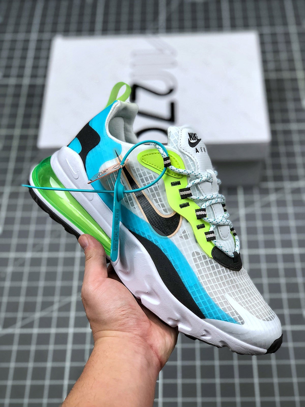 Nike Air Max 270 React SE  Oracle Aqua CT1265-300