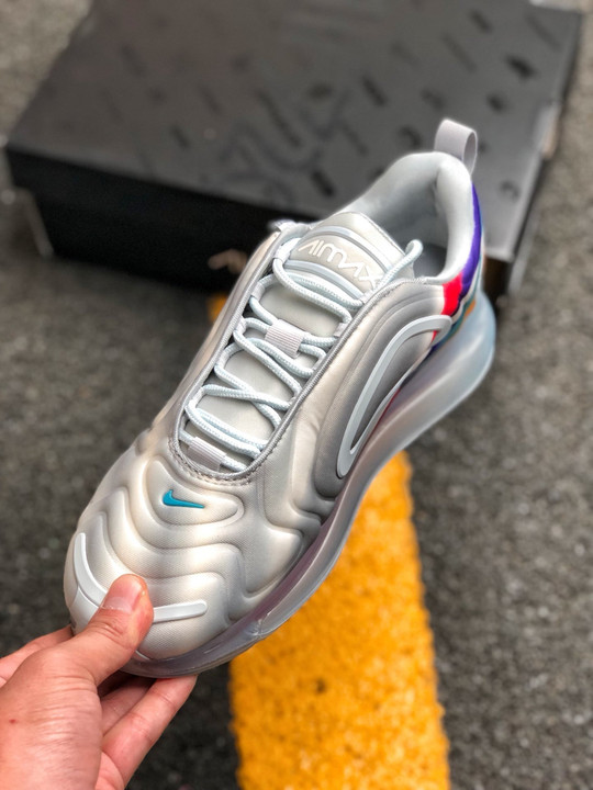 Nike Air Max 720 Wolf Grey/Red Orbit-White-Teal Nebula