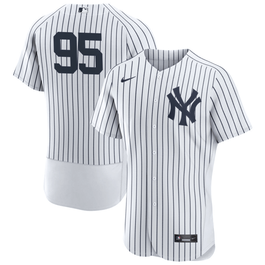 Oswaldo Cabrera New York Yankees Home White Baseball Player Jersey