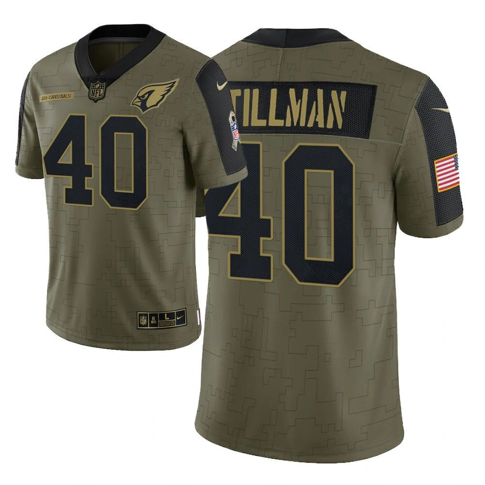 Pat Tillman Arizona Cardinals 2021 Salute To Service Limited Jersey