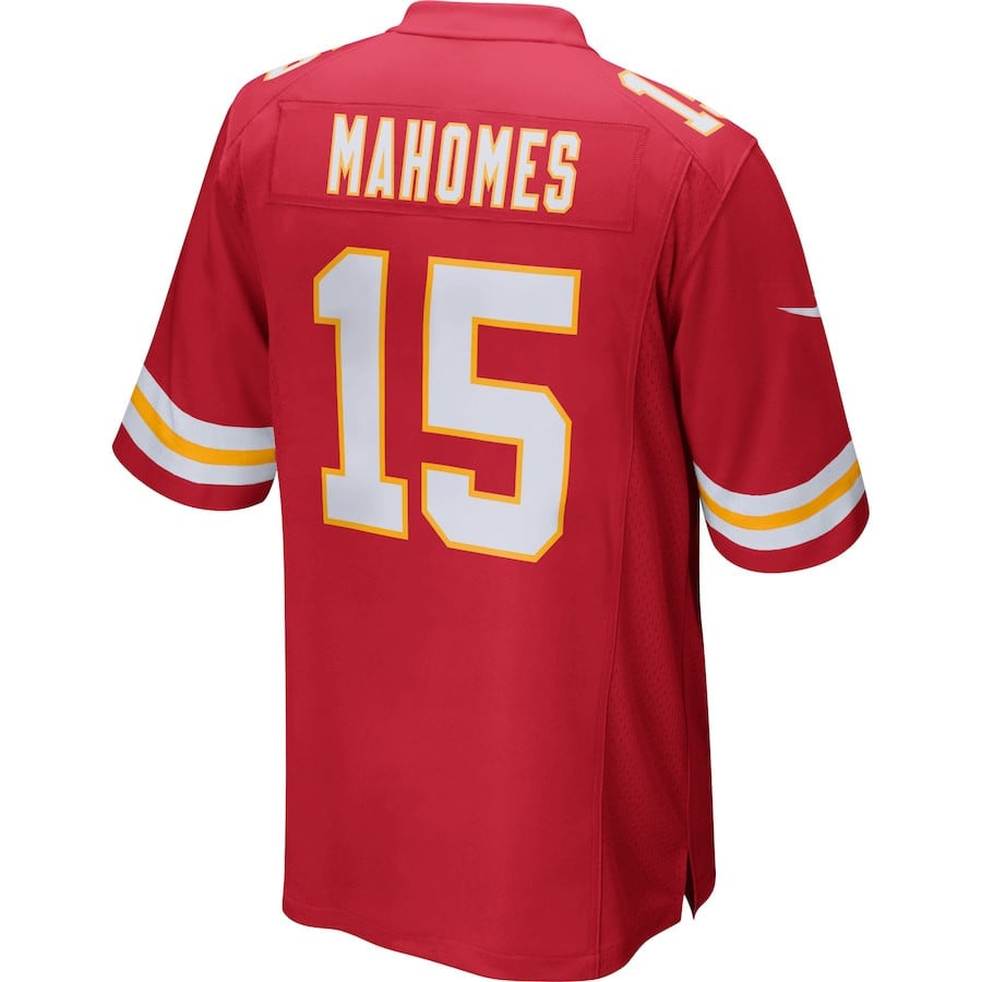 Patrick Mahomes #15 Kansas City Chiefs Super Bowl LIX YOUTH Jersey - Red