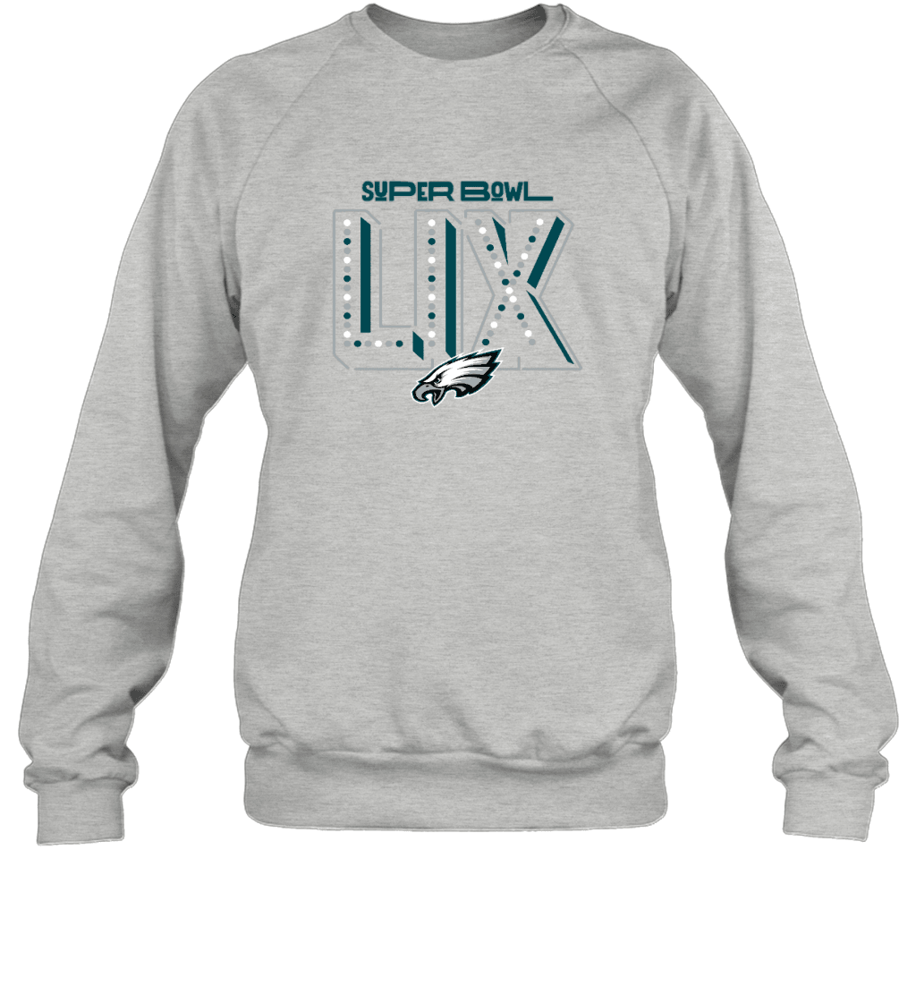Philadelphia Eagles Super Bowl LIX 2024 Champions 2D Sweatshirt V9