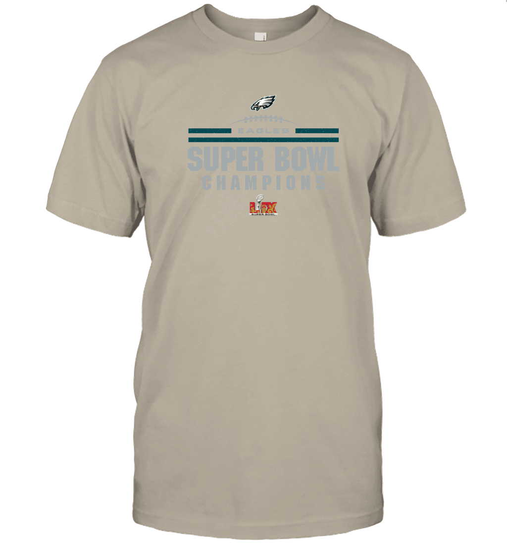 Philadelphia Eagles Super Bowl LIX 2024 Champions 2D T-shirt  V11