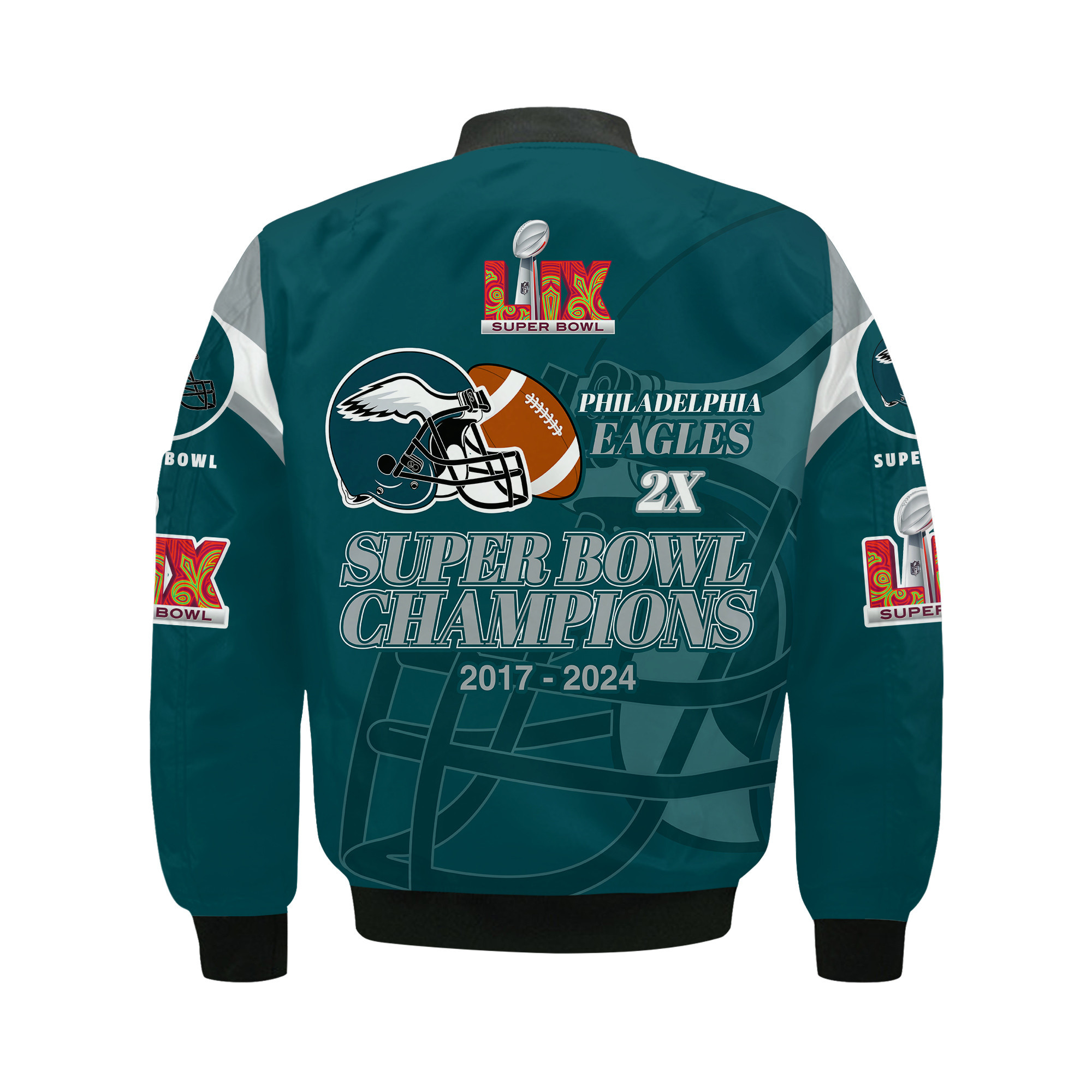 Philadelphia Eagles Super Bowl LIX 2025 Make History Bomber Jacket