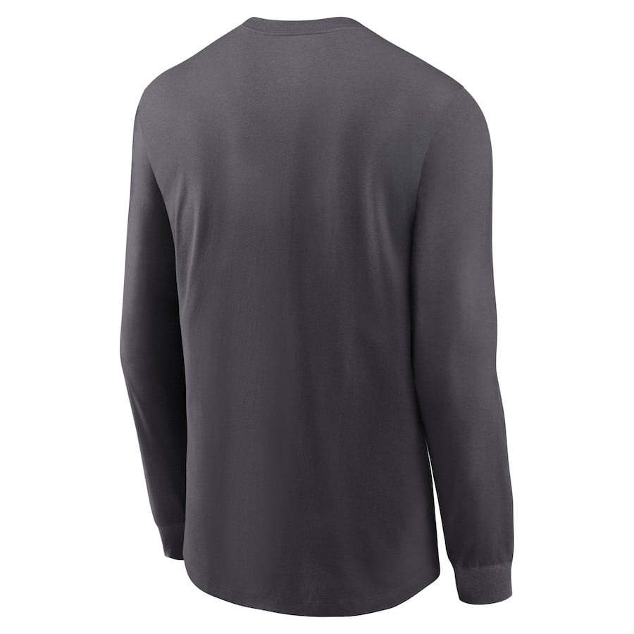 Philadelphia Eagles Super Bowl LIX Champions Locker Room Trophy Collection Long Sleeve T-Shirt - Anthracite