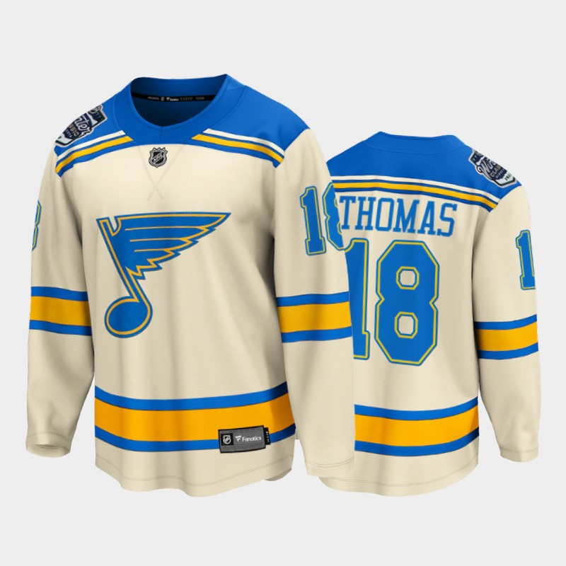 Robert Thomas St. Louis Blues 2022 Winter Classic Player Swingman Jersey