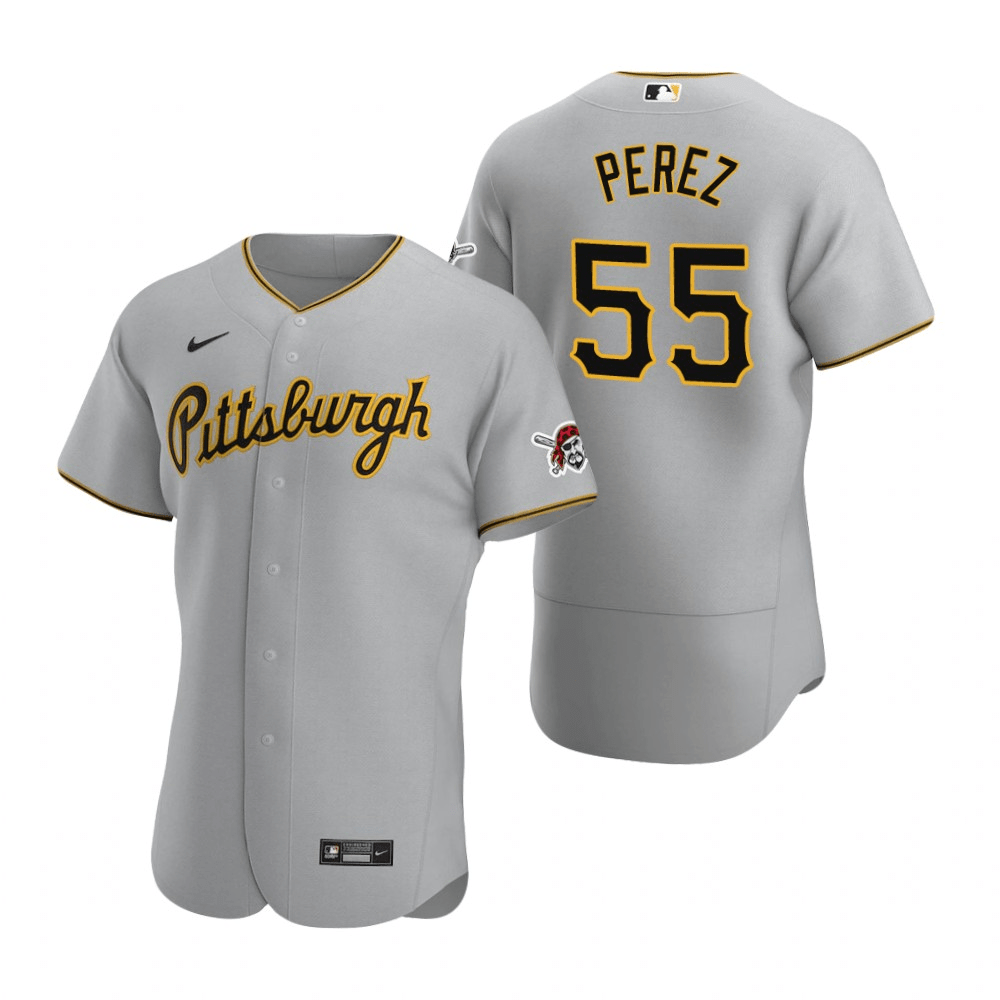 Roberto Perez Pittsburgh Pirates Road Gray Baseball Player Jersey