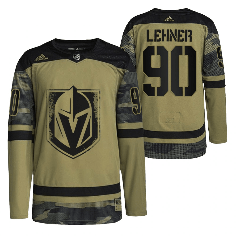 Robin Lehner Vegas Golden Knights 2022 Military Appreciation Team Camo Player Swingman Jersey