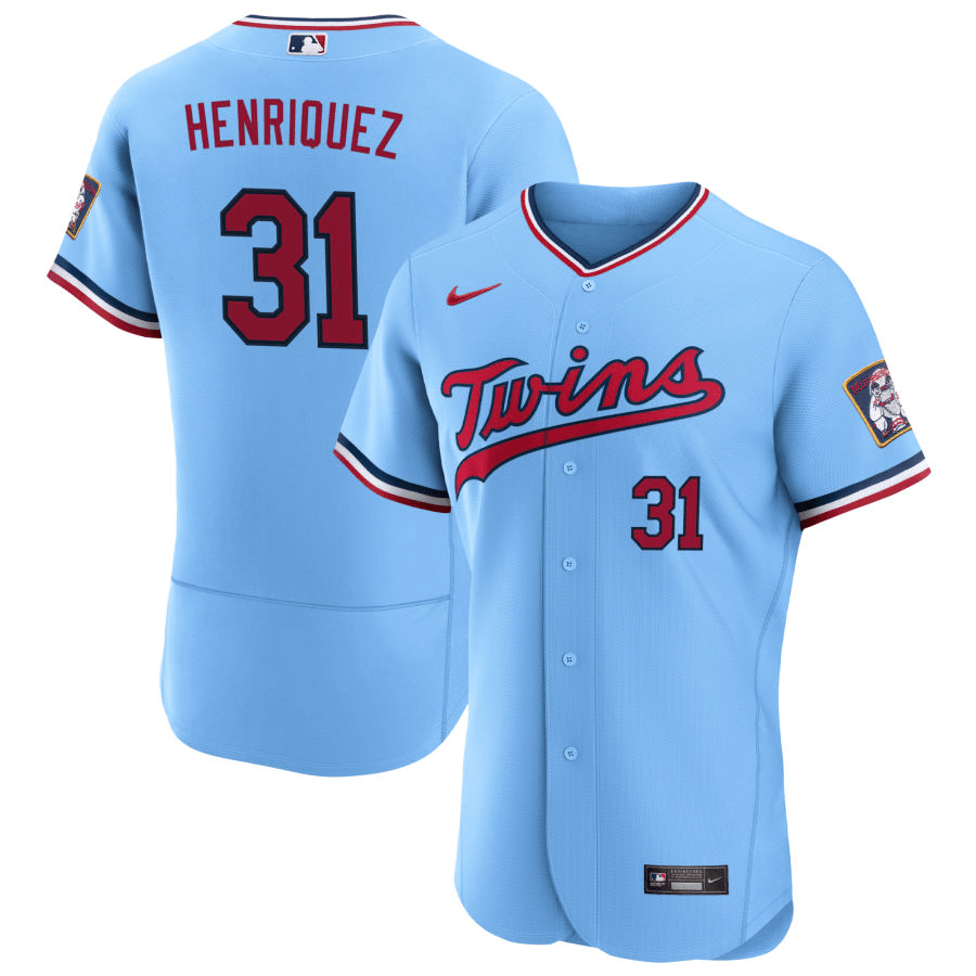 Ronny Henriquez Minnesota Twins Alternate Blue Baseball Player Jersey
