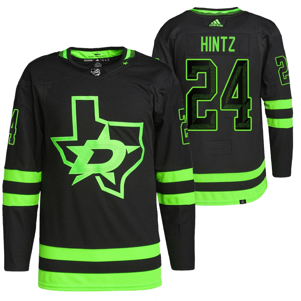 Roope Hintz Dallas Stars 2020-21 Alternate Black Player Swingman Jersey