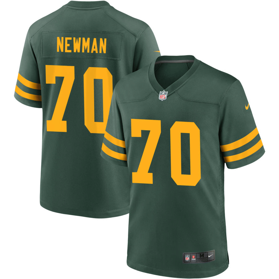 Royce Newman Green Bay Packers Alternate Green Game Jersey