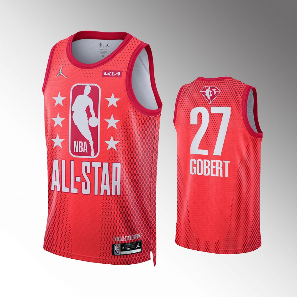Rudy Gobert Utah Jazz 2022 All Star Maroon Swingman Jersey