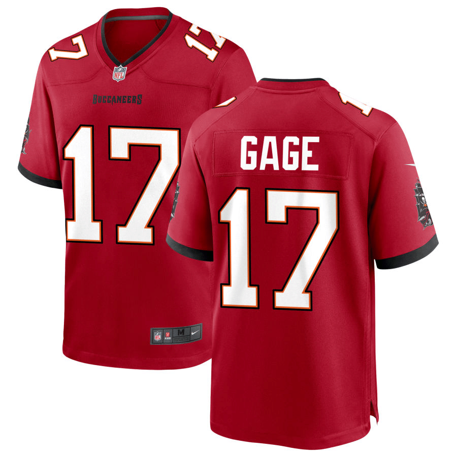Russell Gage Tampa Bay Buccaneers Red Game Jersey