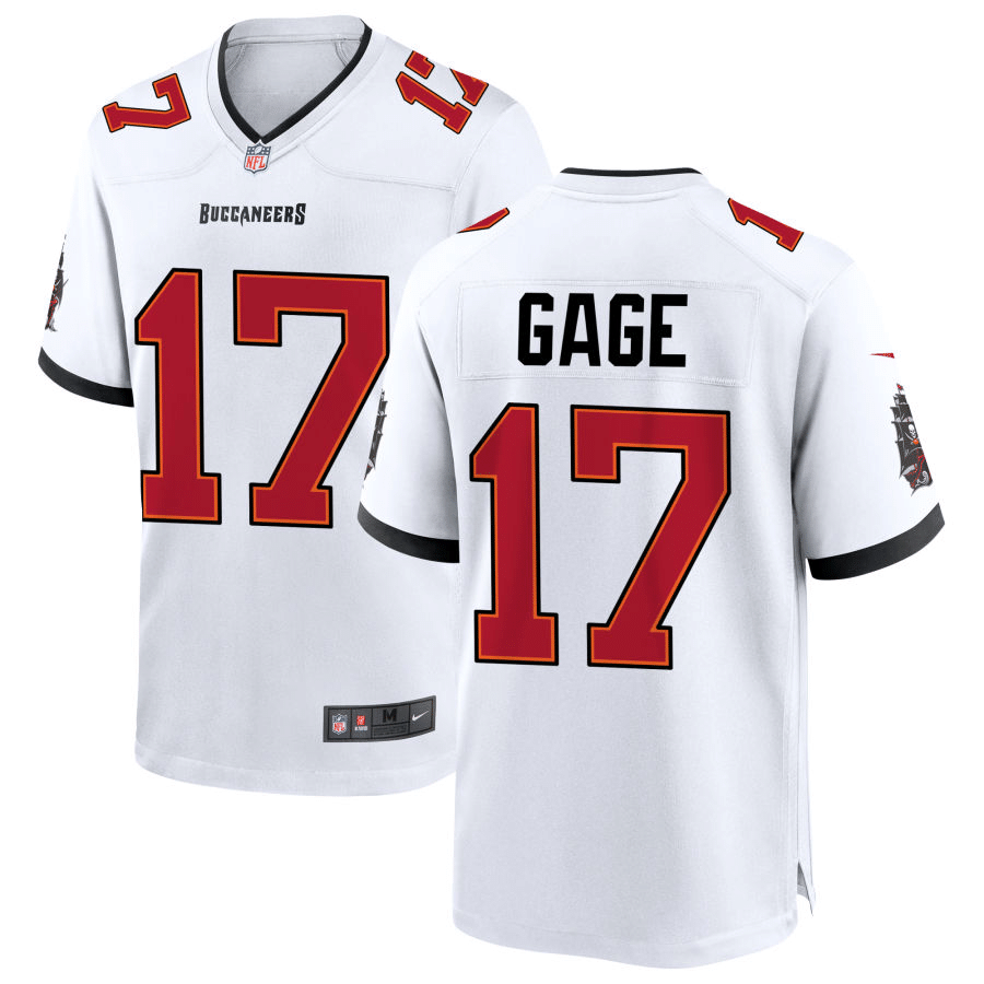 Russell Gage Tampa Bay Buccaneers White Game Jersey