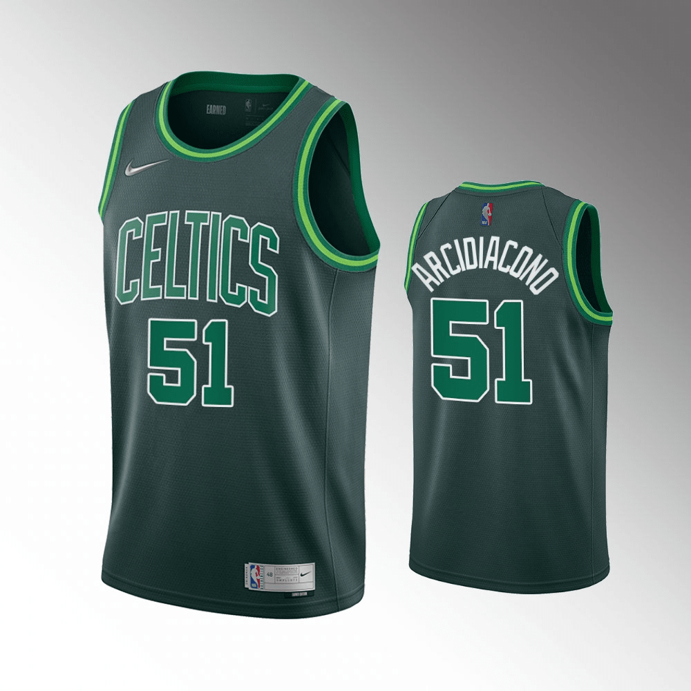 Ryan Arcidiacono Boston Celtics 2021-22 Earned Edition Green Swingman Jersey