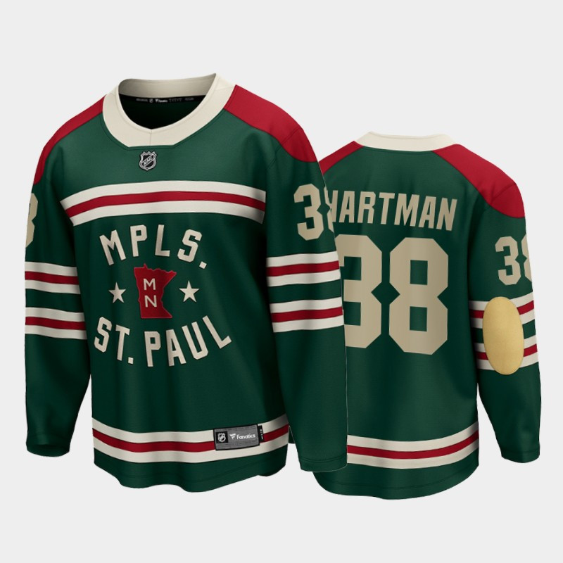 Ryan Hartman Minnesota Wild 2022 Winter Classic Player Swingman Jersey