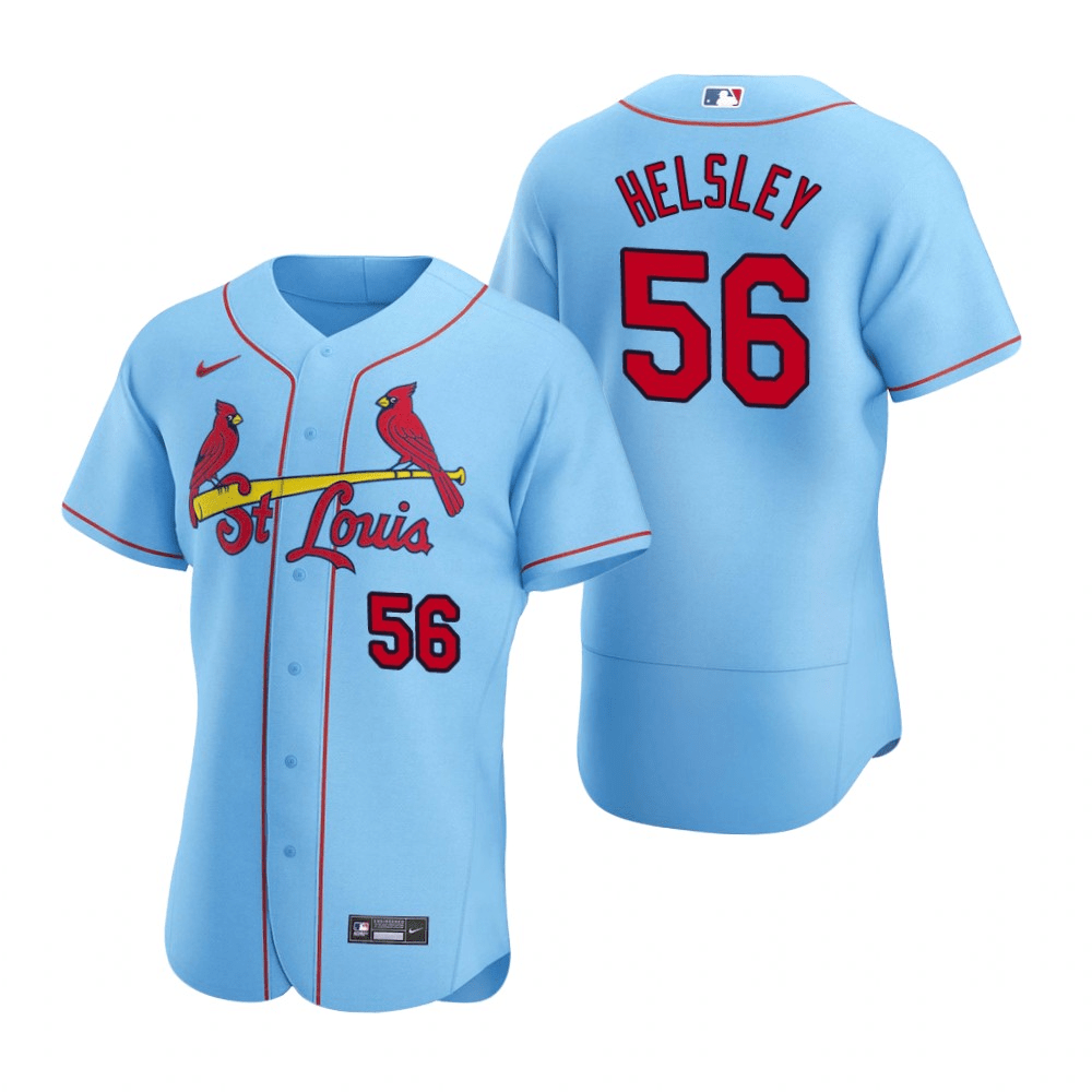 Ryan Helsley St. Louis Cardinals Alternate Blue Baseball Player Jersey