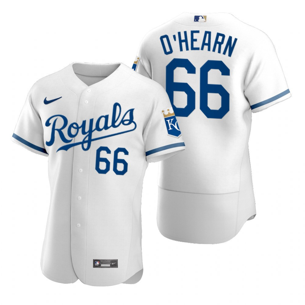 Ryan O'Hearn 2022 Kansas City Royals White Baseball Player Jersey