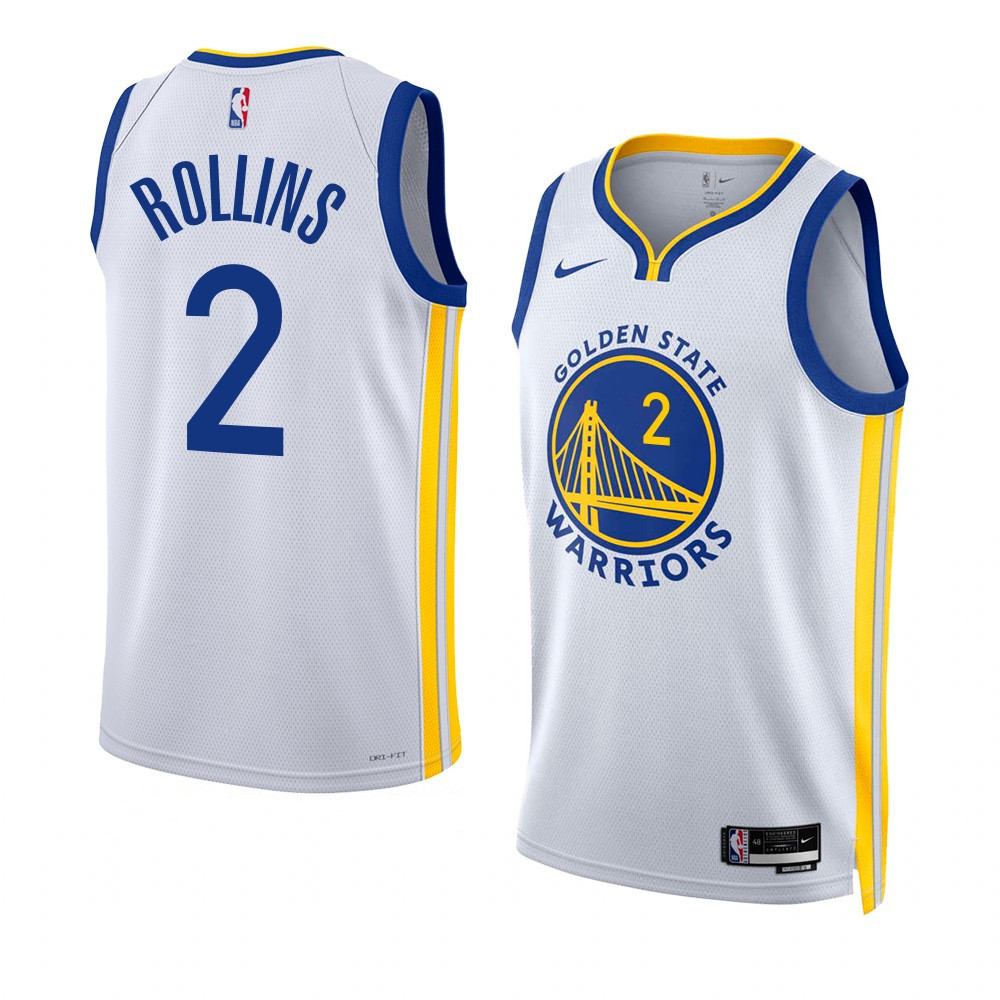 Ryan Rollins Golden State Warriors 2022-23 Association Edition White Swingman Jersey