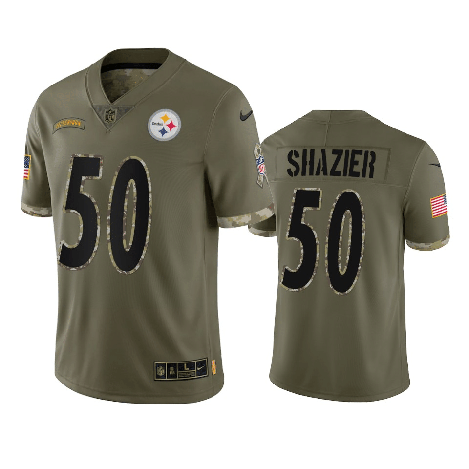 Ryan Shazier Pittsburgh Steelers 2022 Salute To Service Limited Jersey