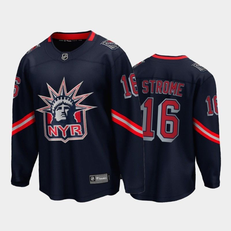 Ryan Srome New York Rangers 2021 Reverse Retro Player Swingman Jersey