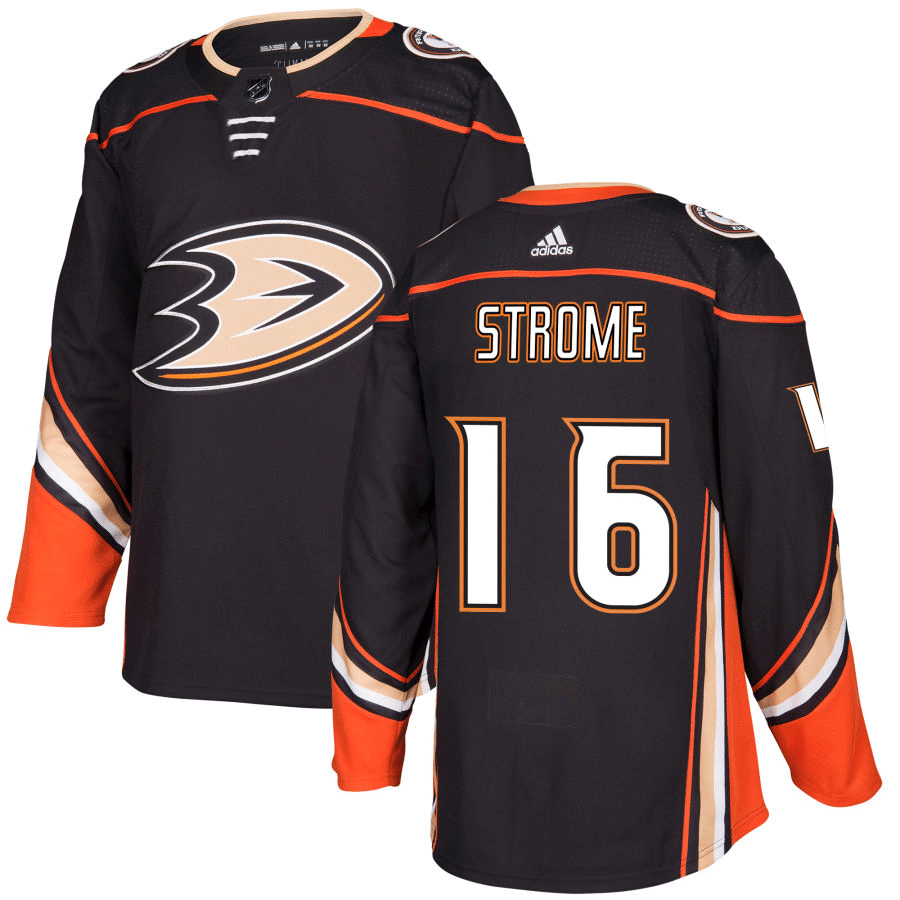 Ryan Strome Anaheim Ducks Black Player Swingman Jersey