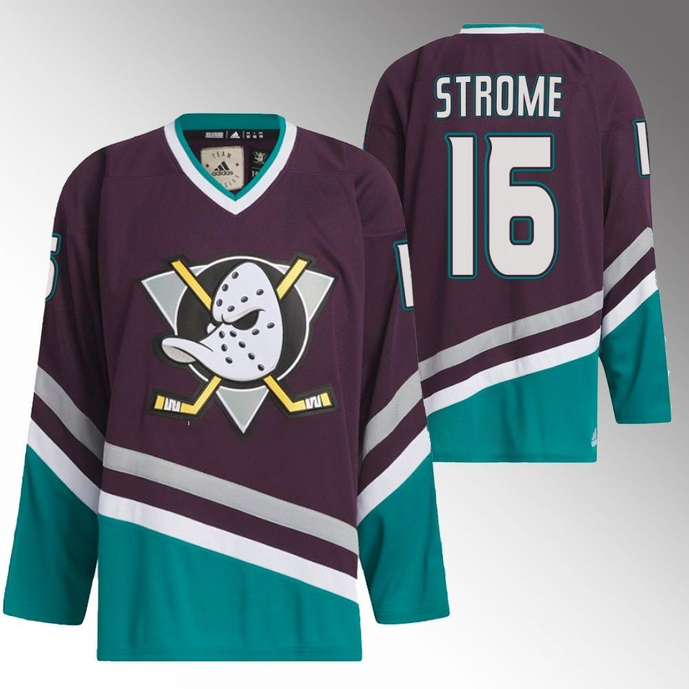 Ryan Strome Anaheim Ducks Team Classic Purple Player Swingman Jersey