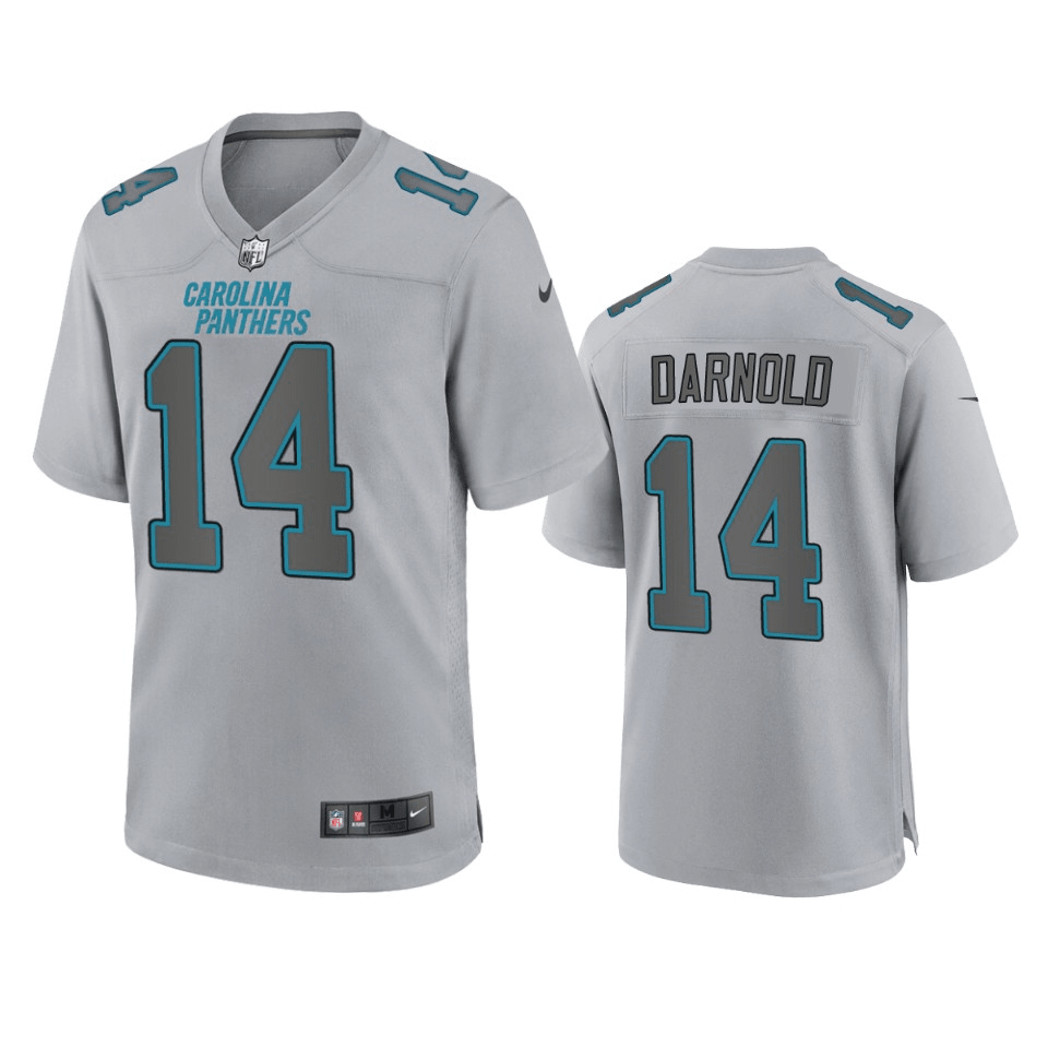 Sam Darnold Carolina Panthers Atmosphere Fashion Gray Game Jersey