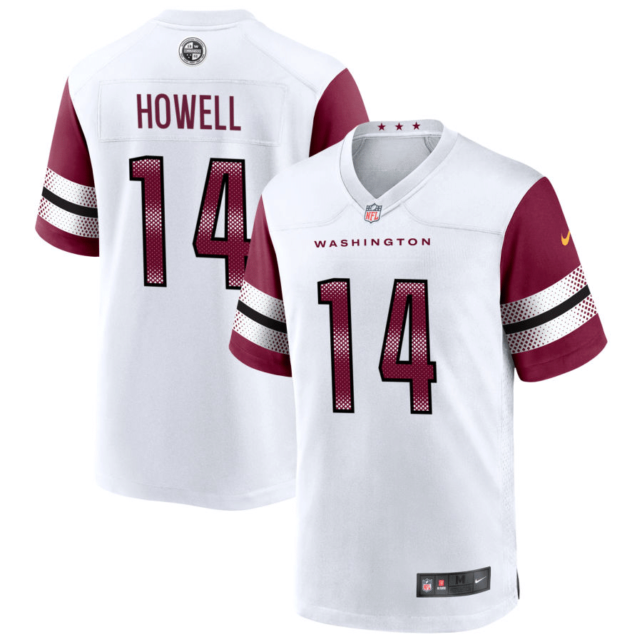 Sam Howell Washington Commanders White Game Jersey