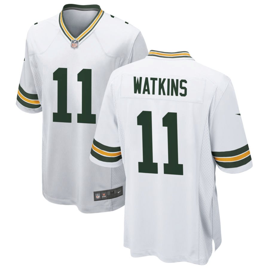 Sammy Watkins Green Bay Packers White Game Jersey