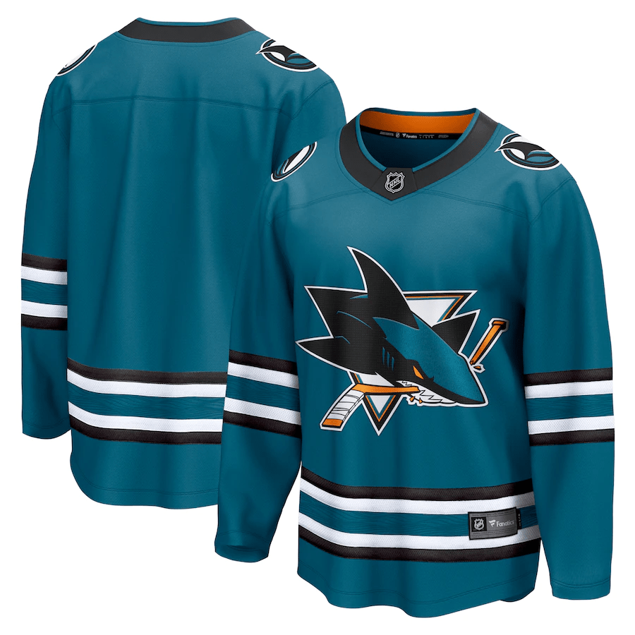 San Jose Sharks 2022-23 Home Teal Player Swingman Jersey