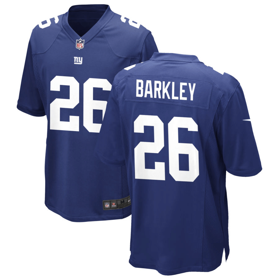 Saquon Barkley New York Giants Royal Game Jersey