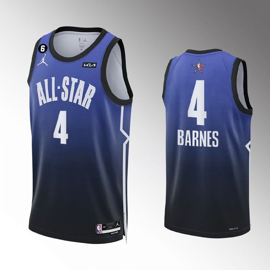 Scottie Barnes Toronto Raptors 2023 All Star Blue Swingman Jersey