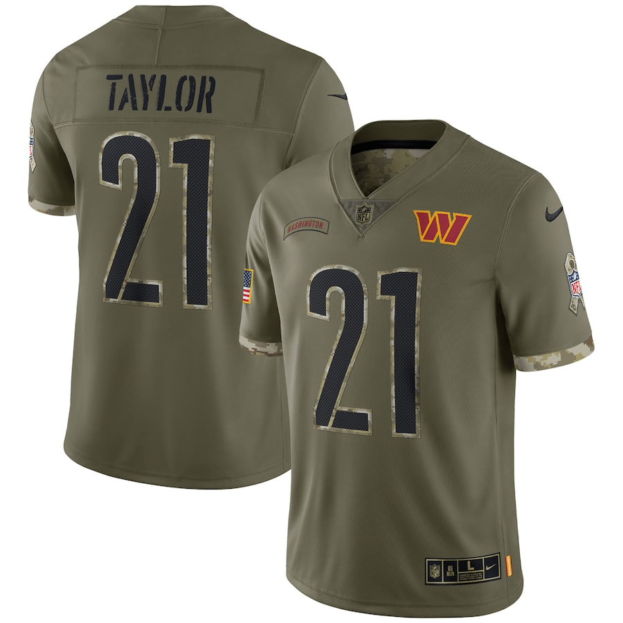 Sean Taylor Washington Commanders 2022 Salute To Service Limited Jersey