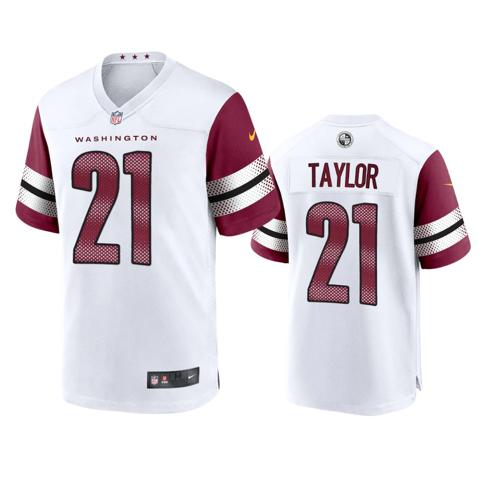 Sean Taylor Washington Commanders 2022 White Game Jersey